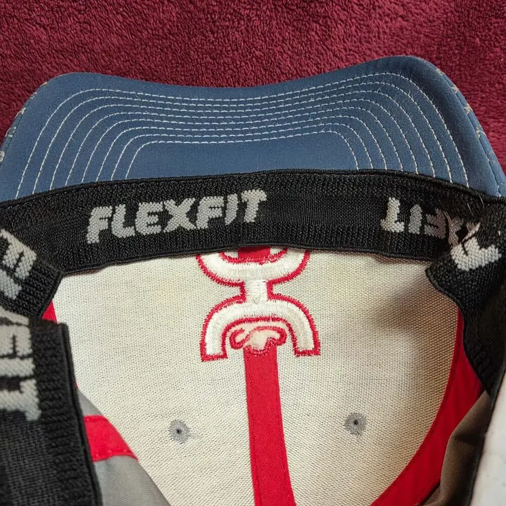 Hooey Coach Blue and Grey Flexfit Hat